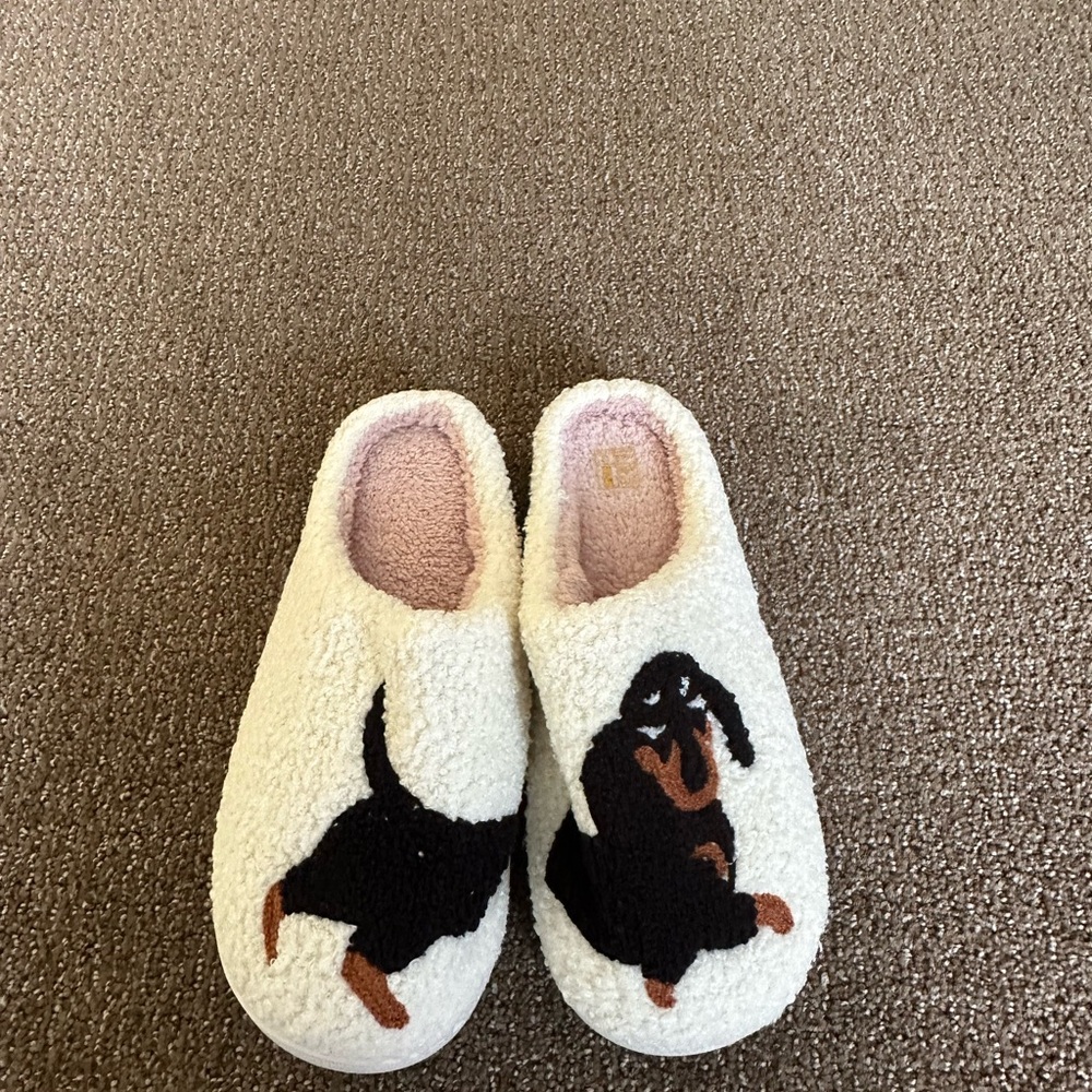Cozy Dachshund Slippers